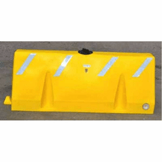 Poly-Cade Barrier Yellow 72L x 16W x 35H