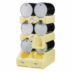  Poly-Rack Shelving Racks, Saves Floor Space