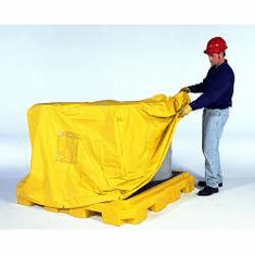 Pullover Cover, 4-drum For Ultra Fluorinated Poly Spill Pallets