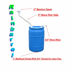 RAIN WATER BARREL KIT-SOLD OUT