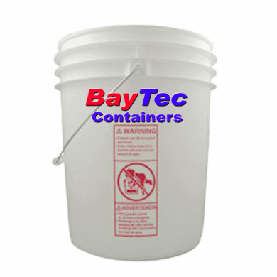 Recycled 5 gallon plastic buckets