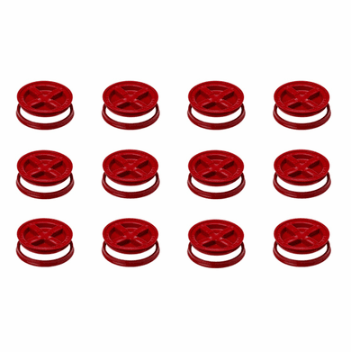 Red Gamma Seals - Case of 12<br><font color="green"> FREE SHIPPING</font color>