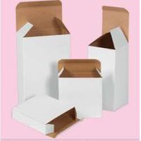 Reverse Tuck Chipboard Cartons 1 1/2" x 1 1/2" x 2 1/4",