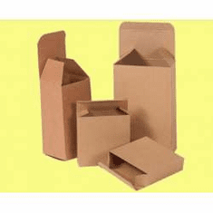 Reverse Tuck Chipboard Cartons 2 1/2" x 1 3/4" x 4", 