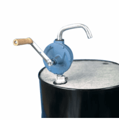 Rotary Drum Pump With 8' X 5/8" Nitrile Hose  Nozzle