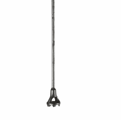 Round Zinc Aluminum Mixer Blade for pint, quart or  Gal Containers | Head Dia: 1-3/8"  x  Shaft Dia: 1/4" x  Shaft Length: 8 7/8" or 15"