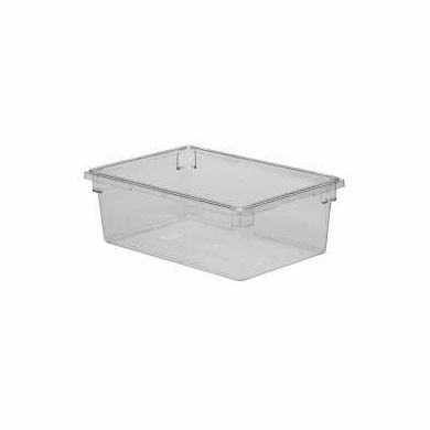 Rubbermaid 16.6 gal Food Boxe Clear Polycarb Food Box 26" x 18" x 12"