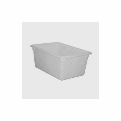 Rubbermaid 16.625 gal. White Polyethylene Food Boxes 26" x 18" x 12"