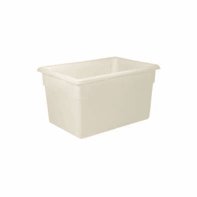Rubbermaid 21.5 gal.White Polyethylene Food Boxes 26" x 18" x 15"