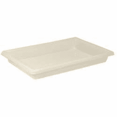Rubbermaid 5 gal. White Polyethylene Food Box 26" x 18" x 3.5"
