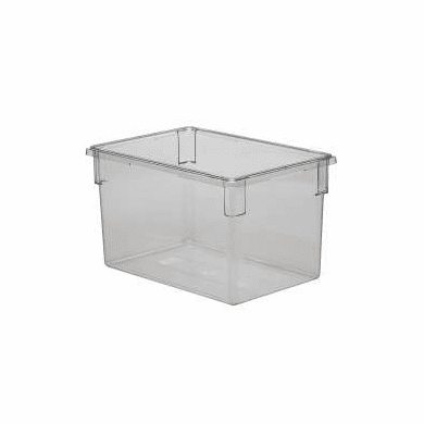 Rubbermaid Food Boxes Clear Color | 26" x 18" x 15" | 21.5 Gallon