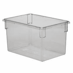 Rubbermaid Food Boxes Clear Color | 26" x 18" x 15" | 21.5 Gallon 