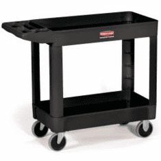 Rubbermaid Heavy-Duty Utility Service Carts  2 Shelf 39 x17x33