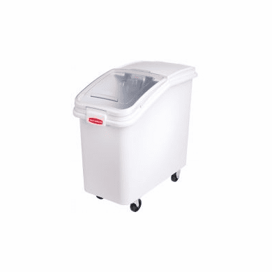 Rubbermaid Ingredient Bins Slant Front Bin<br>with Sliding Lid & 32 oz Scoop