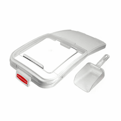 Rubbermaid Ingredient Bins Sliding Bin Lid w/32oz Scoop, Fits 83603-88