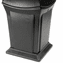 Rubbermaid Ranger Classic 45 Gallon Container with Door -Black