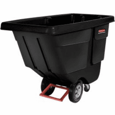 Rubbermaid Rotomolded  Tilt truck, 60 x 28 x 38 1/2 cu yd