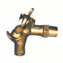 Self-Closing Solid Brass Drum Faucet | 3/4 inch NPT Inlet with Viton Seals 