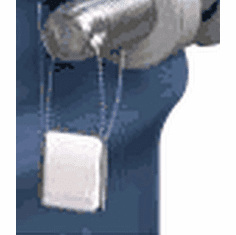 Self-Lock Metal Drum Seals -Plain White-1000 Pack | tag only no wire