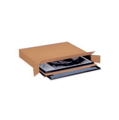 Side Loading Corrugated Cardboard Boxes | 30" x 5" x 24" | 10 Bundle Pack