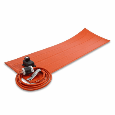 Silicone Rubber Heating Blanket with Control 120v 1080w 24 in 36 in 160F | No Pressure Sensitive Adhesive, For Plastic Surfaces, With Plug <br><font color="#008000" >Free Shipping</font>