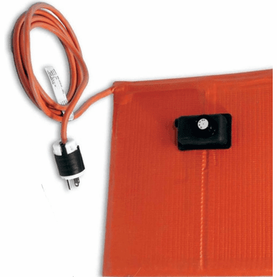Silicone Rubber Heating Blanket with Control 240w 1080w 24 in 36 in 160F Yes PSA 8BHSRP24362PADJB <br><font color="#008000" >Free Shipping</font>