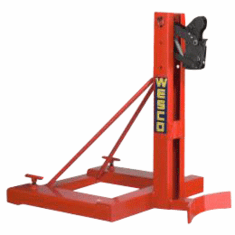 Single Drum Econo Gator Grip Drum Grabber, Fork Mount,