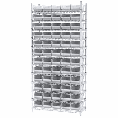 Single-Sided Rack Pick Rack Systems For Bin 830130 - D x W x H: 11 5/8" x 6 5/8" x 4"