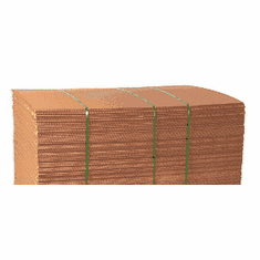 Single Wall Corrugated Cardboard Sheets 24" x 72", 10 Bundle Pack