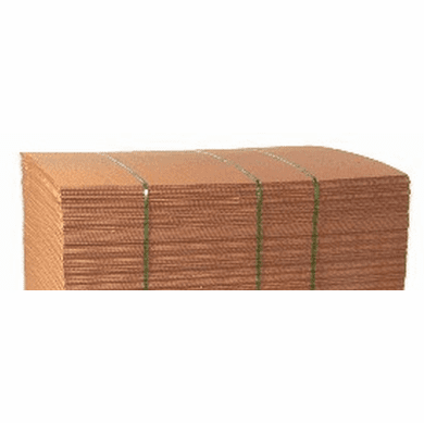 Single Wall Corrugated Cardboard Sheets 42" x 48" - 10 Bundle Pack