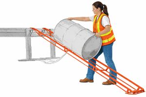 Drum Skids & Tilting Levers for Drum Handlin