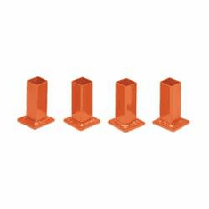 Socket Feet, 4 1/2" H - Modular Drum Storage System