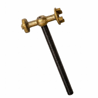 Sparkless Bronze Drum Wrench for 2" & 3/4" Hex Plugs