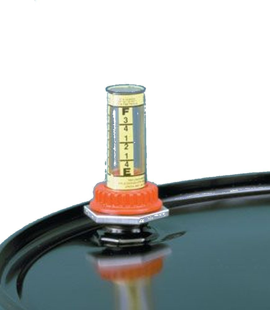 Stainless Steel 55 Gallon 2 Gauge Accurate AtAGlance Drum Gauges