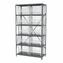 Stak-N-Store Steel 6 Shelf System<br>Holds:12 Single-Medium Stak-N-Stor Container Bins