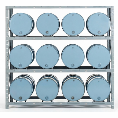 Starter Unit, 12-Drum - Convertible Drum Pallet Racks