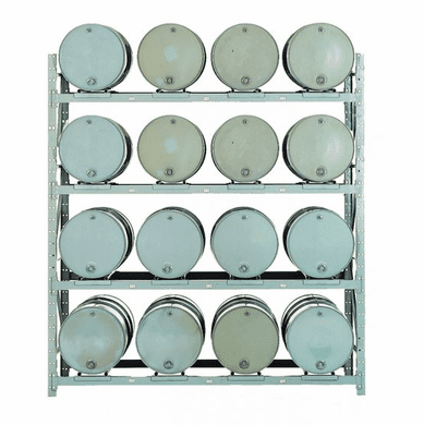 Starter Unit, 16-Drum - Convertible Drum Pallet Racks