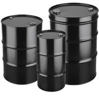 55 Gallon Steel Drums & Metal Barrels | Closed Head