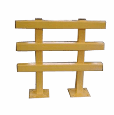 Steel Modular Guard Rail System  8' crossbar