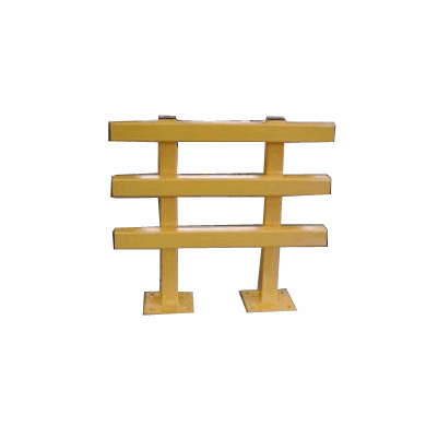 Steel Modular Guard Rail System  Base plate