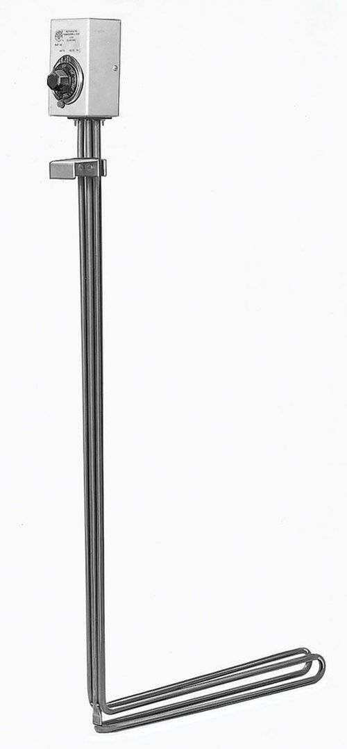 Steel Sheath Immersion Steel Drum Heater, 120 V,1000W