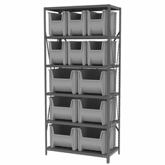 Steel Shelving Systems for Stack-N-Store Single Container Bins
