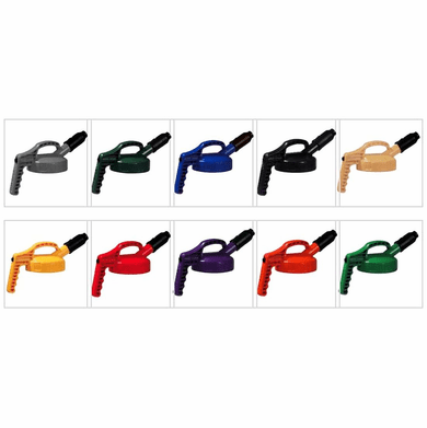 Stumpy Spout Lid Oil SafeŽ Color Coded Lids