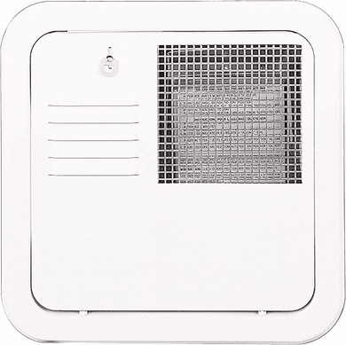Suburban 6259APW Replacement Hot Water Heater Door 10,12 Or 16 Gallon Flush Mount- Polar White <br><font color="Red"> Out of Stock </font>