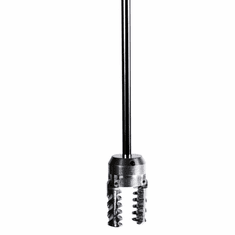 Swing T-Style Mixer Blade for 55 Gallon Tight Head Barrel | Head: 3.1/2" | Head Dia.: 5.3/4" x 2 1/8" | Shaft:36"