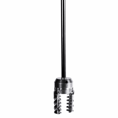 Swing T-Style Mixer Blade for 55 Gallon Tight Head Barrel | Head: 3.1/2" | Head Dia.: 5.3/4" x 2 1/8" | Shaft:36"