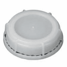 Tamper Evident Plastic Screw Cap with Gasket  70 mm | 25 Pack