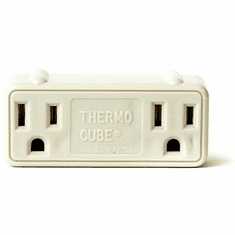 Thermo-Cube Temperature Controlled Outlet Adapter 120v 45'F <br><font color="#008000" >Free Shipping</font>