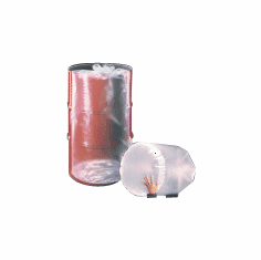 Tie-Top, 15 Gallon, LDPE, 4 mil - Round Bottom Flexible Liners, 100 Pack