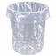 Tie-Top, 5 Gallon, LDPE, 4 mil Round Bottom Flexible Liners,400 Pack